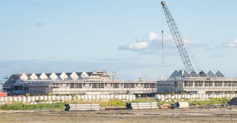 Bouwen van een nieuwbouwwijk